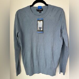 Karl Lagerfeld light blue sweater large